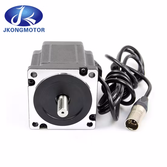 1,8 Grad NEMA34 Schlüsselwelle 86 mm wasserdichter DC-Hybrid-Schrittmotor BLDC-Schrittmotor elektrisch für die Industrie